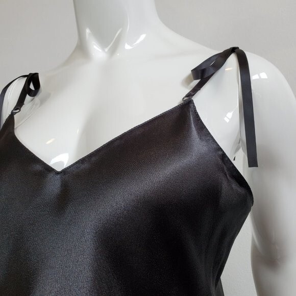 Vintage Y2K Valerie Stevens Black Pajama Set - Picture 9 of 10